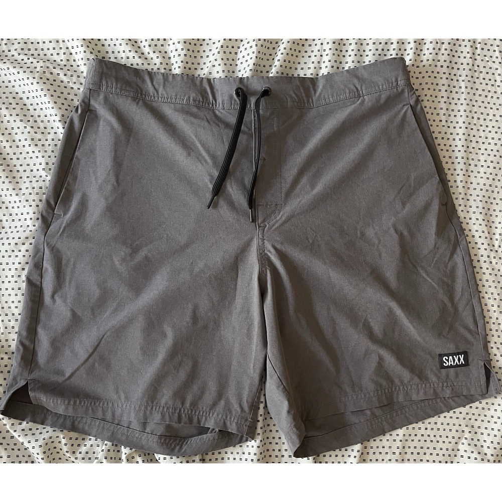 Saxx Sport 2 Life 2N1 Ballpark Pouch Shorts 7" Lined Mens Size Large